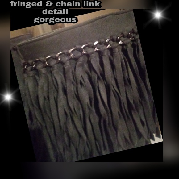 πHPππ΄New Pierre Dumas Gray fringe ankle boots - Picture 4 of 6